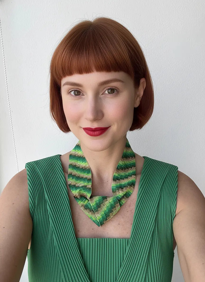 MINIMALIST DECONSTRUCTED KNOT NECKLACE