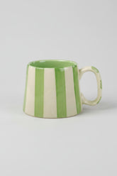 Ceramic Striped Coffee Cup Set - 220ml