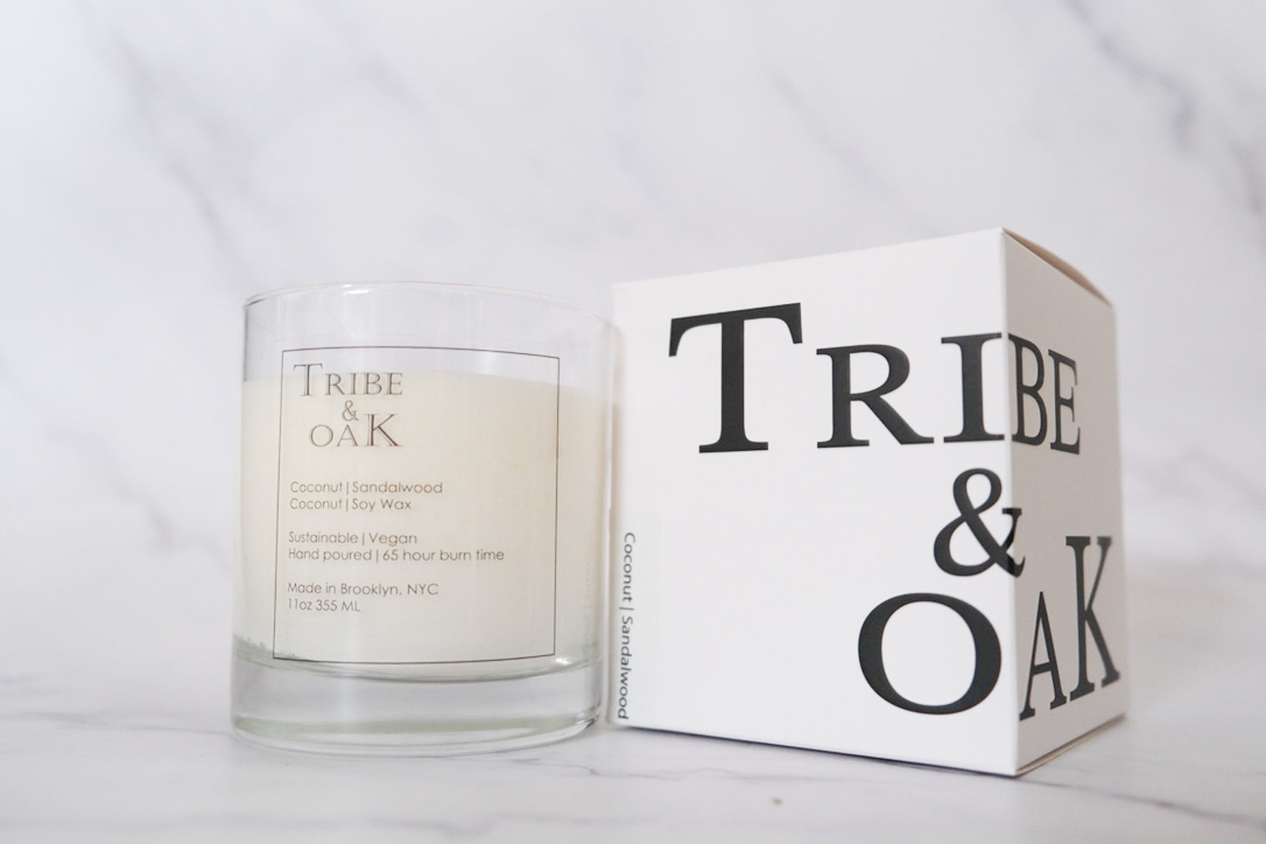 Amber Cedarwood Coconut Soy Candle