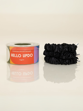 Flora Silk Scrunchie Set