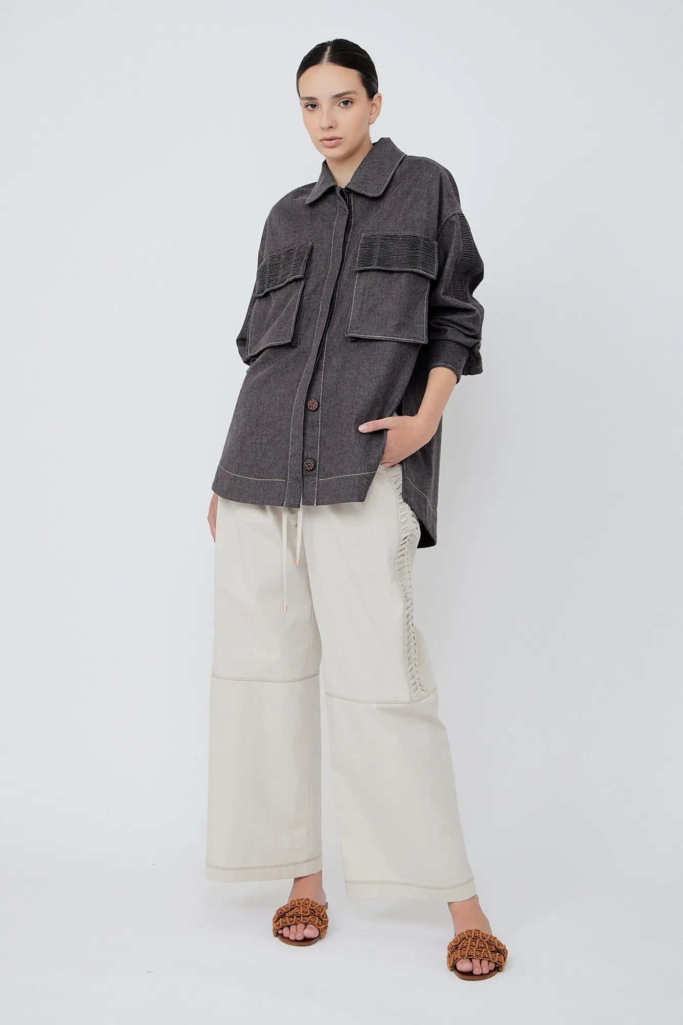 Claire Jacket | Brown