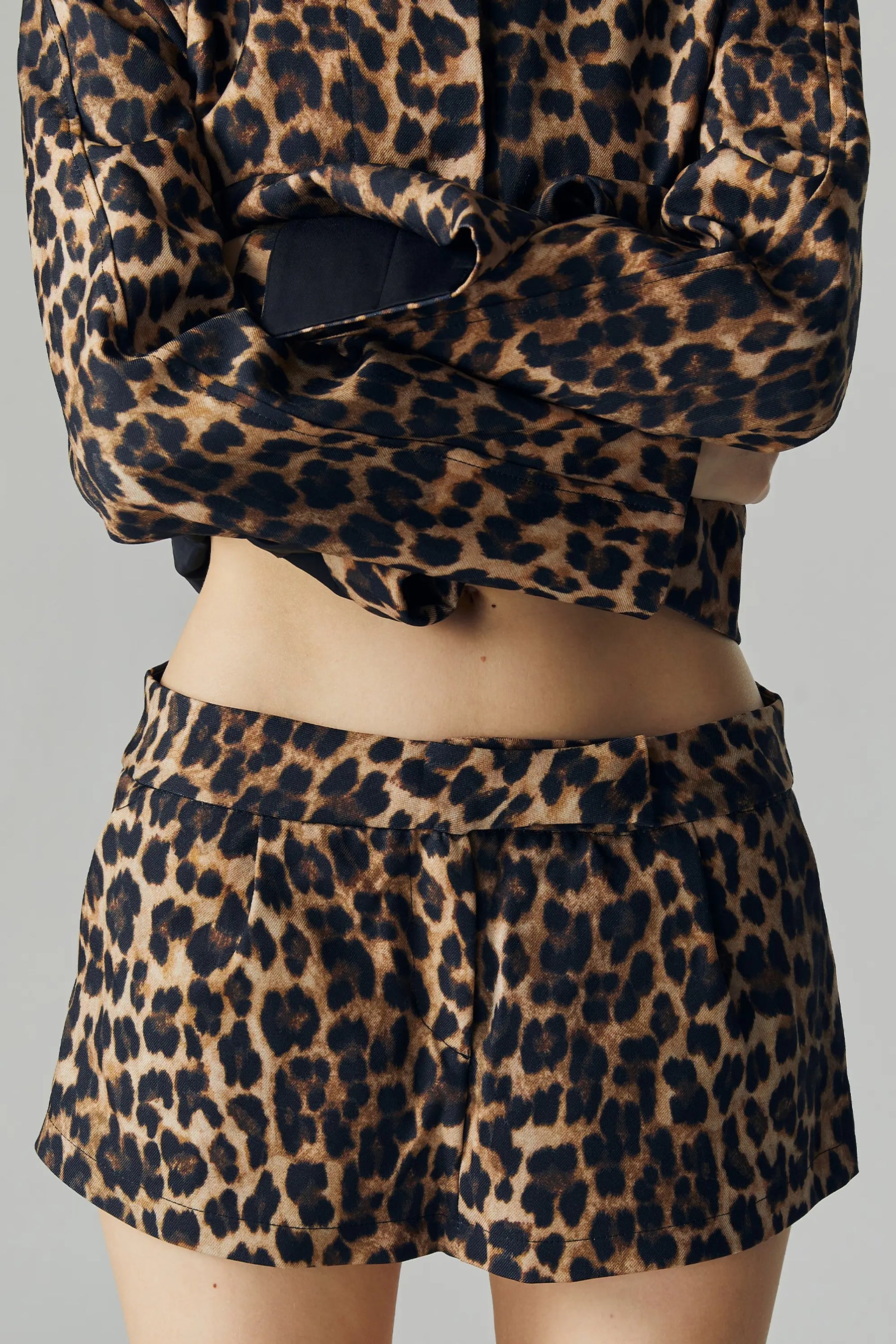 Livia Leopard Skort