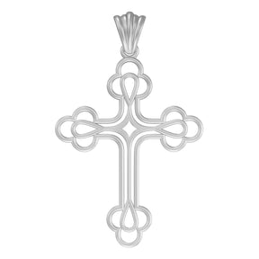 THE “BILLIE” CROSS PENDANT - SILVER