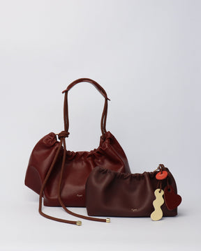 Amore Charm - Chocolate / Sky Blue