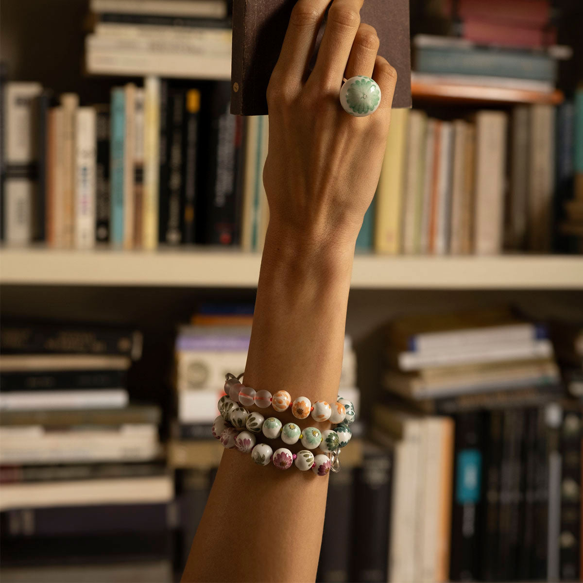 CARMEN Mini Ceramic Sphere Bracelet