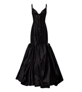 Blessing Silk & Velvet Corset Gown