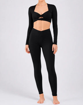LEGGINS V-WAIST CLEAN FIT