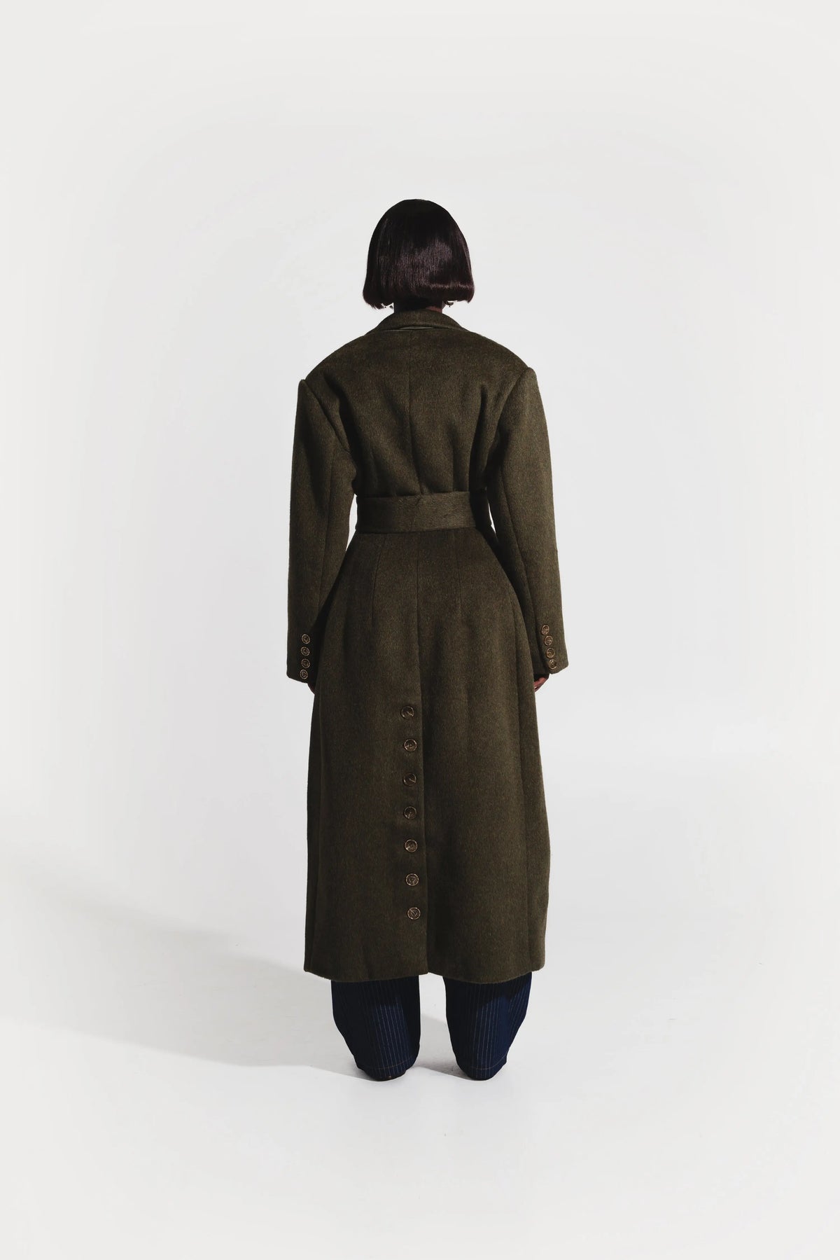Iman Wool Long Jacket