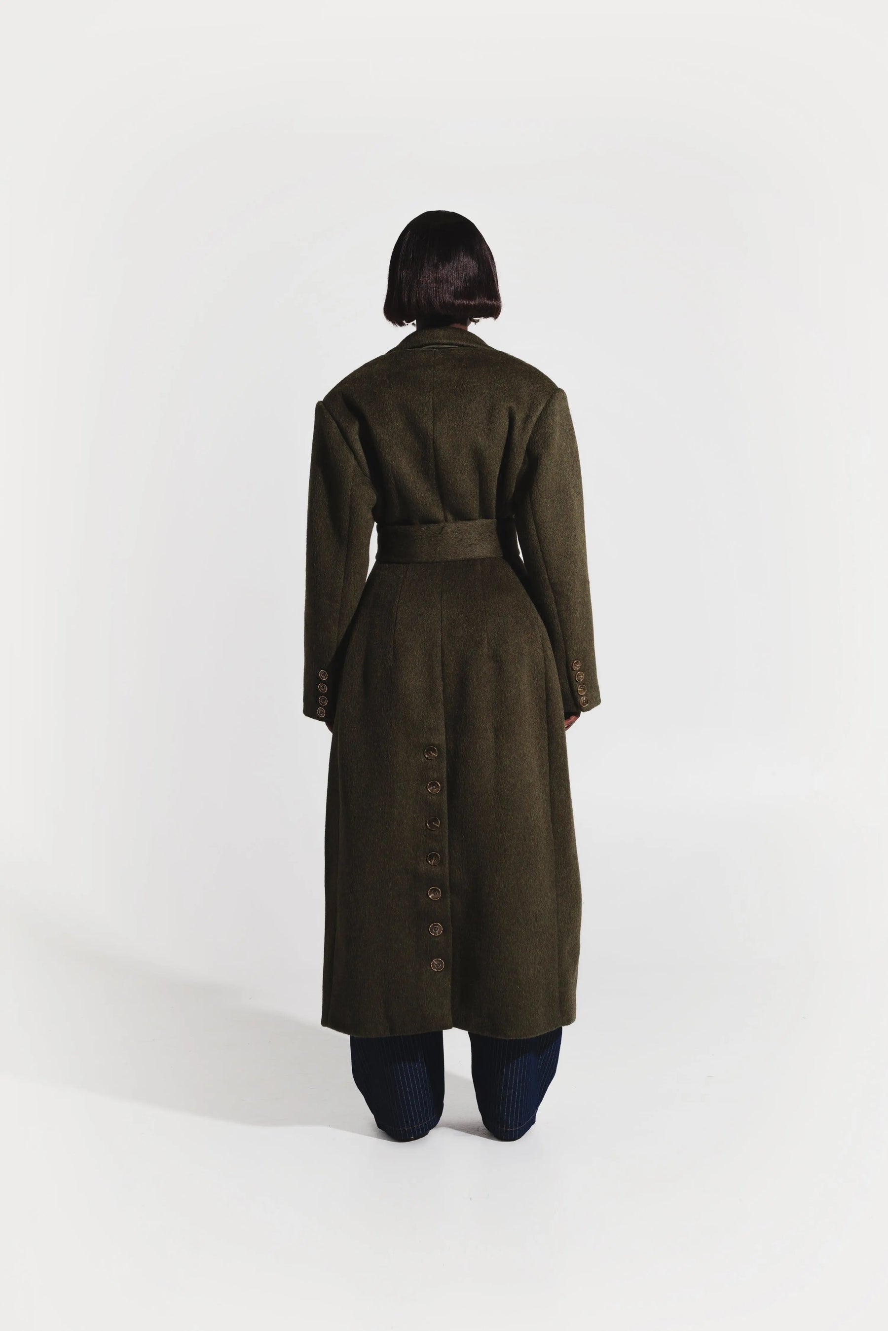 Iman Wool Long Jacket