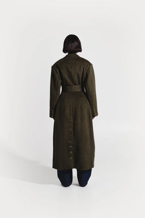 Iman Wool Long Jacket