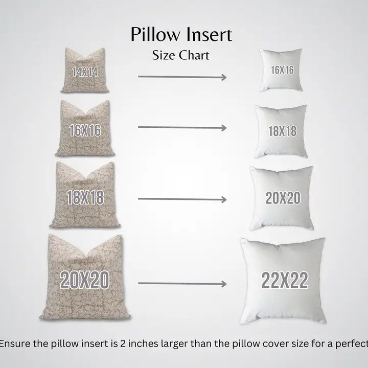 Beautiful Hand Block Printed Thick Cotton White Pillow Cover- Pinkcity Jaal