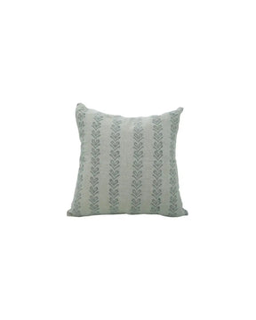Hand-carved Block Printed Printed Pure Linen Cushion Cover - Tribal Arrow