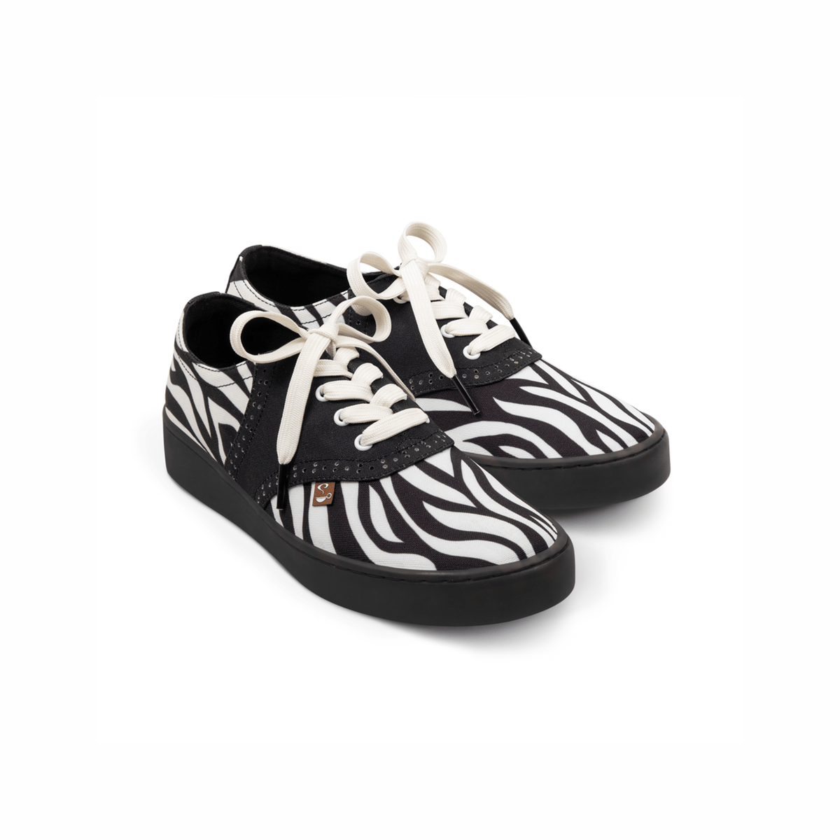Saddle Zebra Casual Sneaker