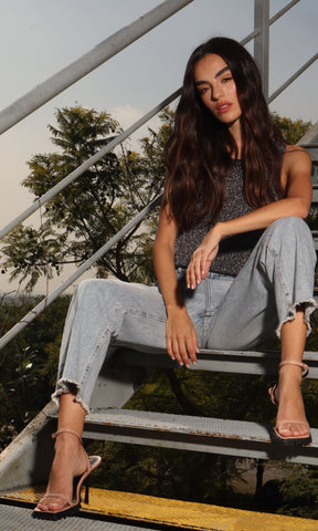 Mauve Eco-Friendly Heeled Sandals Fresh