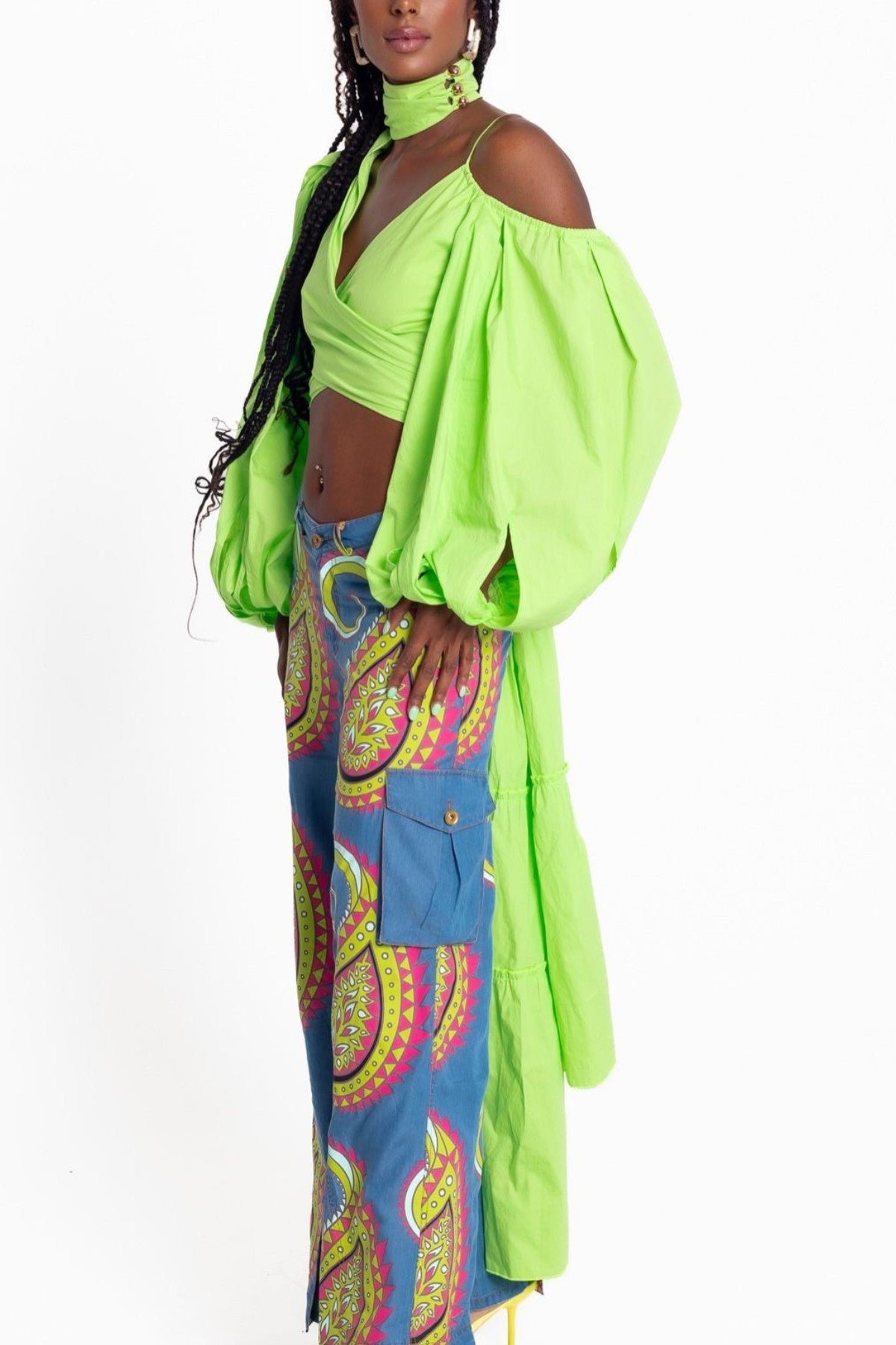 Persephone Wrap Top