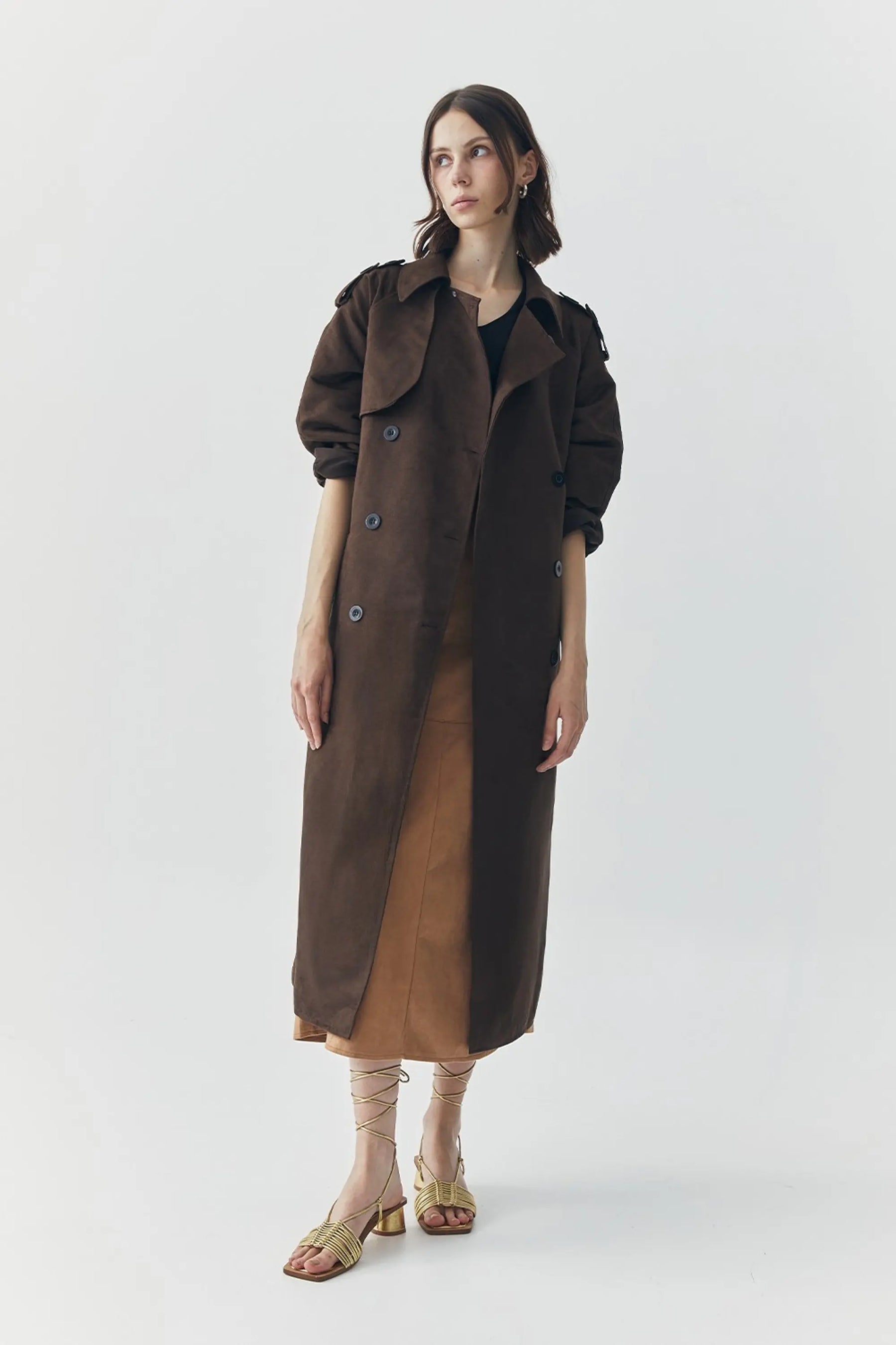 Jett Suede Coat