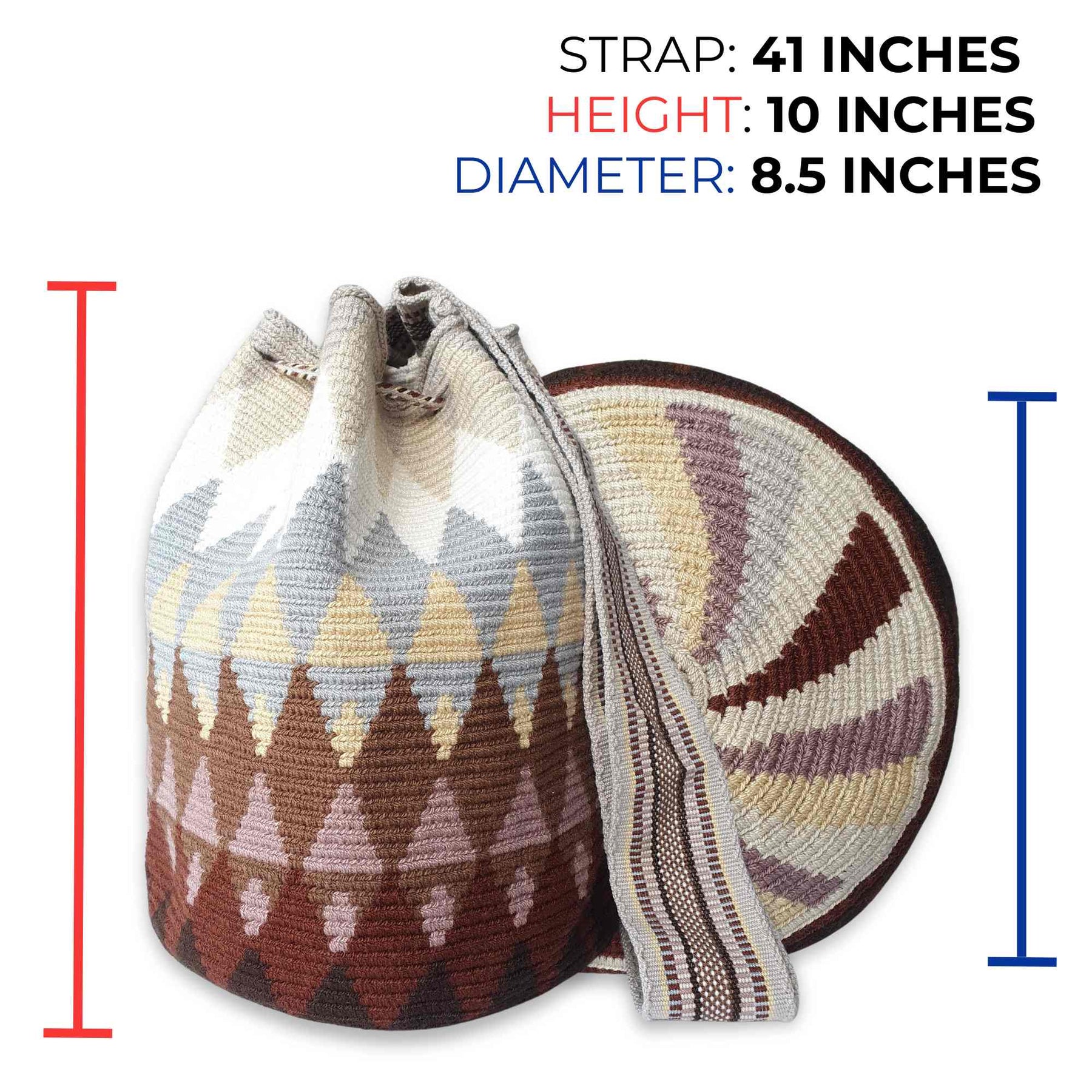 Tiramisu Wayuu Bag