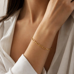 Charm Hoop Bracelet