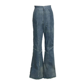 Cher Jean — High-Waisted Flare Medium Blue