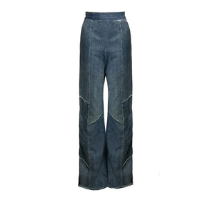 Cher Jean — High-Waisted Flare Medium Blue