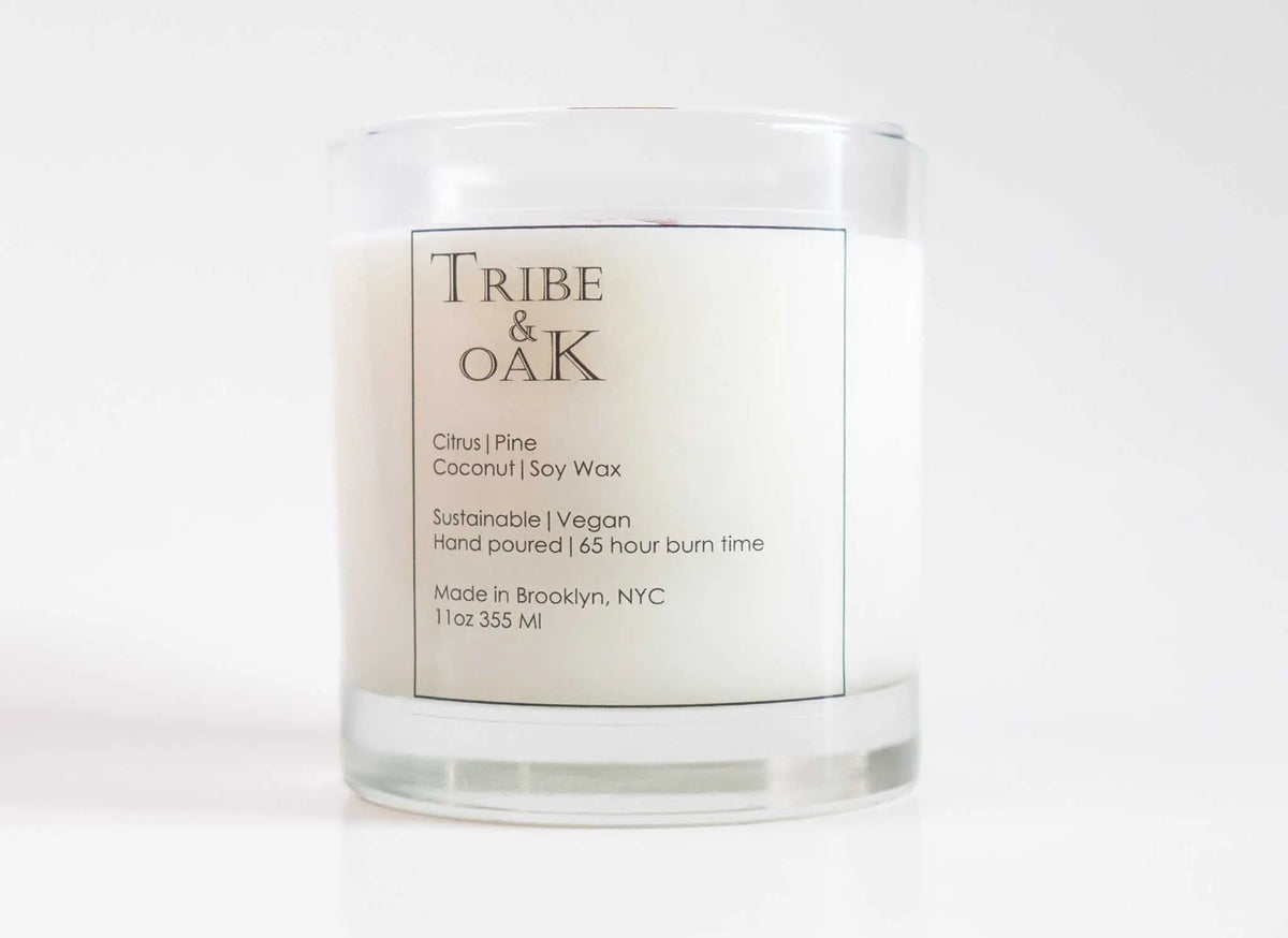 Citrus Pine Coconut-Soy Candle