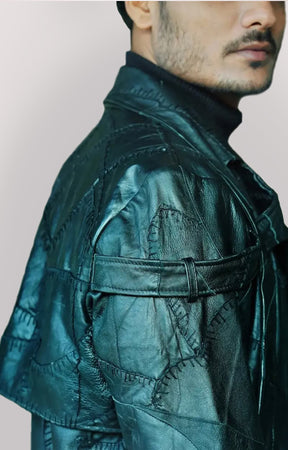 Unisex Genuine Leather Jacket Coat