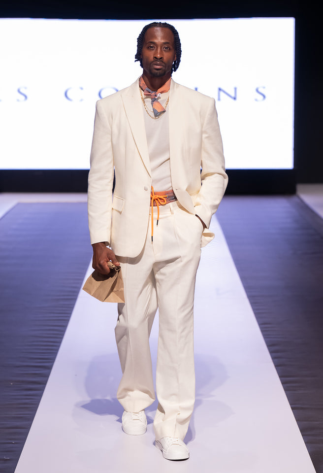 Ivory Oasis Suit - Chuks Collins Sizzle Resort Drop 1