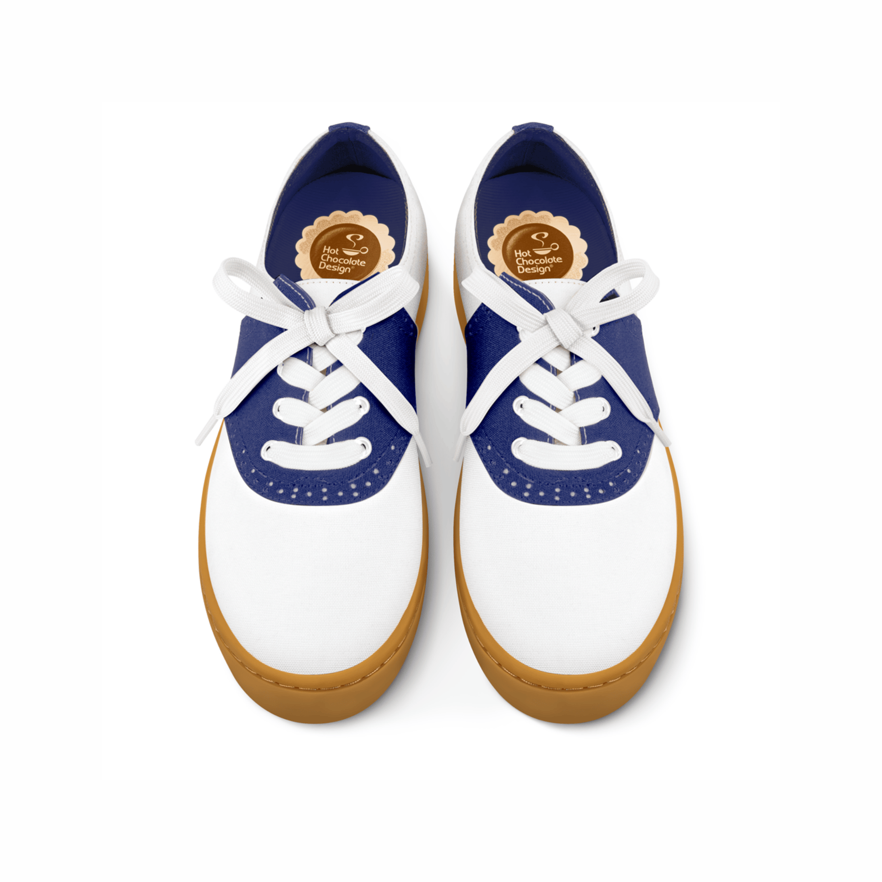 Saddle Blue Casual Sneaker