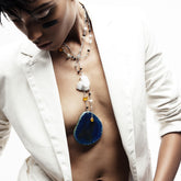 Blue River Chime Necklace