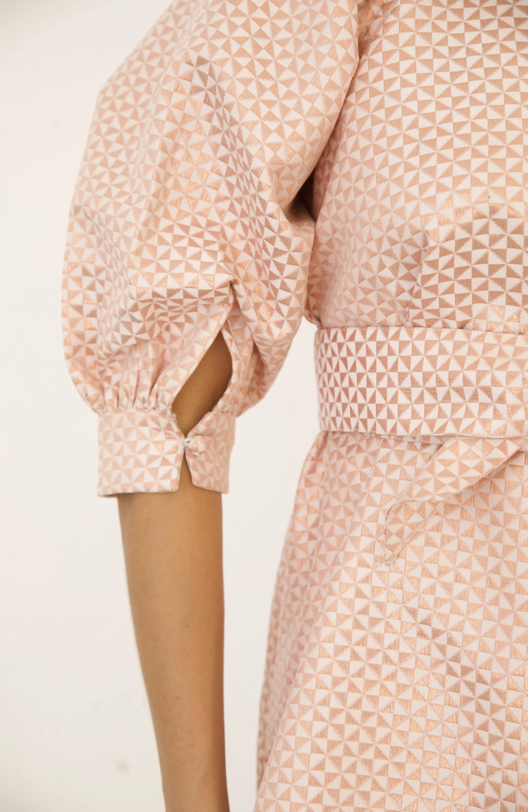 La Robe Euclide en Jacquard Opale