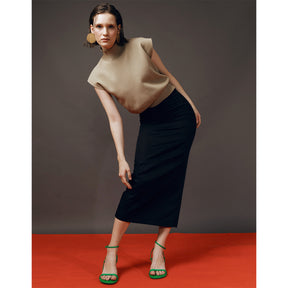 GISELLE  ESSENTIAL KNITTED TURTLE NECK