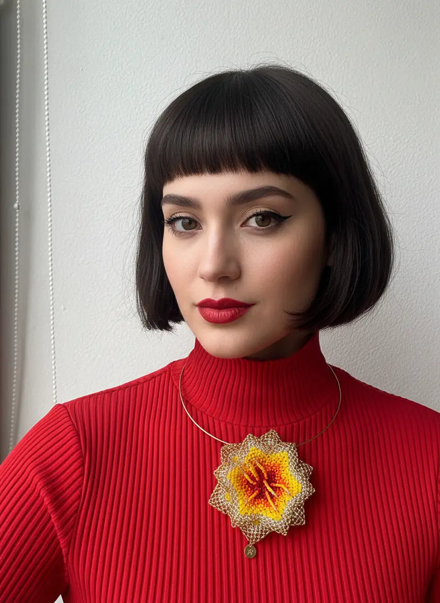 PASIFLORA FLOWER CHOKER