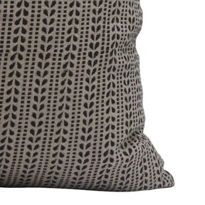 Classic Block Printed Thick Linen Pillow Cover -Ratanbel