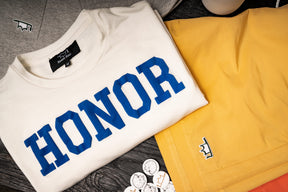 Staple Tee - Royal Blue on Cream