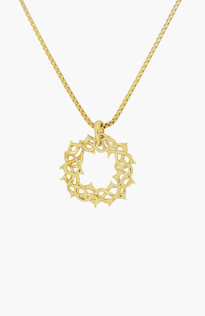 Crown Of Thorns Large Pendant Necklace