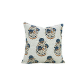 Beautiful Hand Block Print Viscose Linen Pillow Cover - Mohini