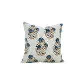 Beautiful Hand Block Print Viscose Linen Pillow Cover - Mohini