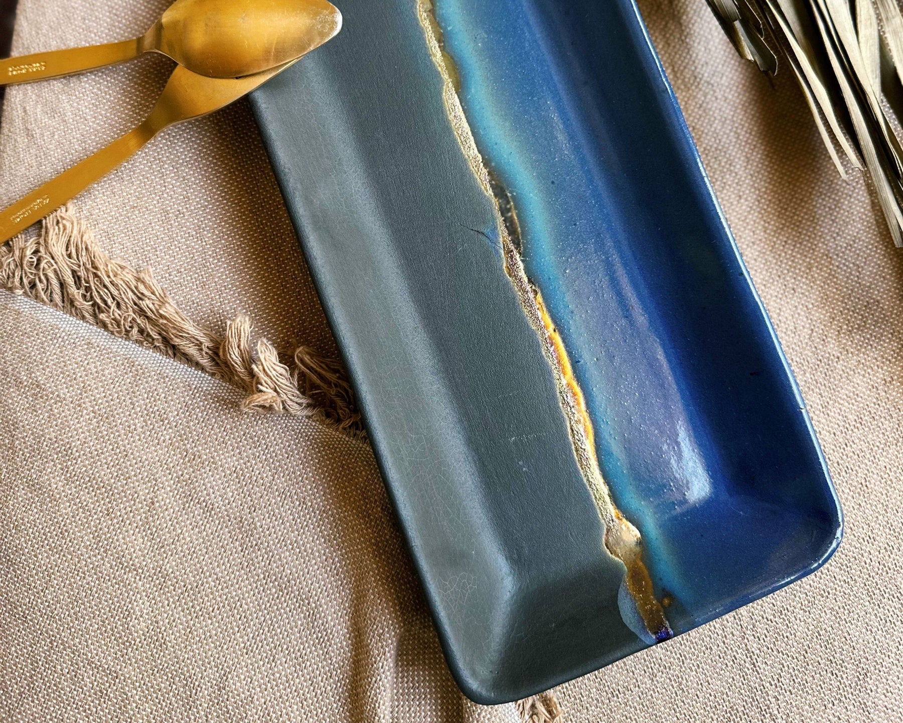 Dark Fusion Rectangular Platter