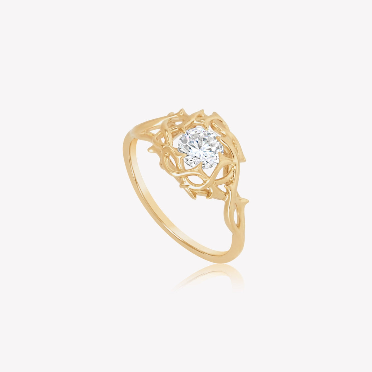 Crown of Thorns Statement Ring
