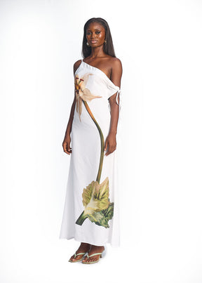 SIA DRESS- OFF WHITE MAGNOLIA