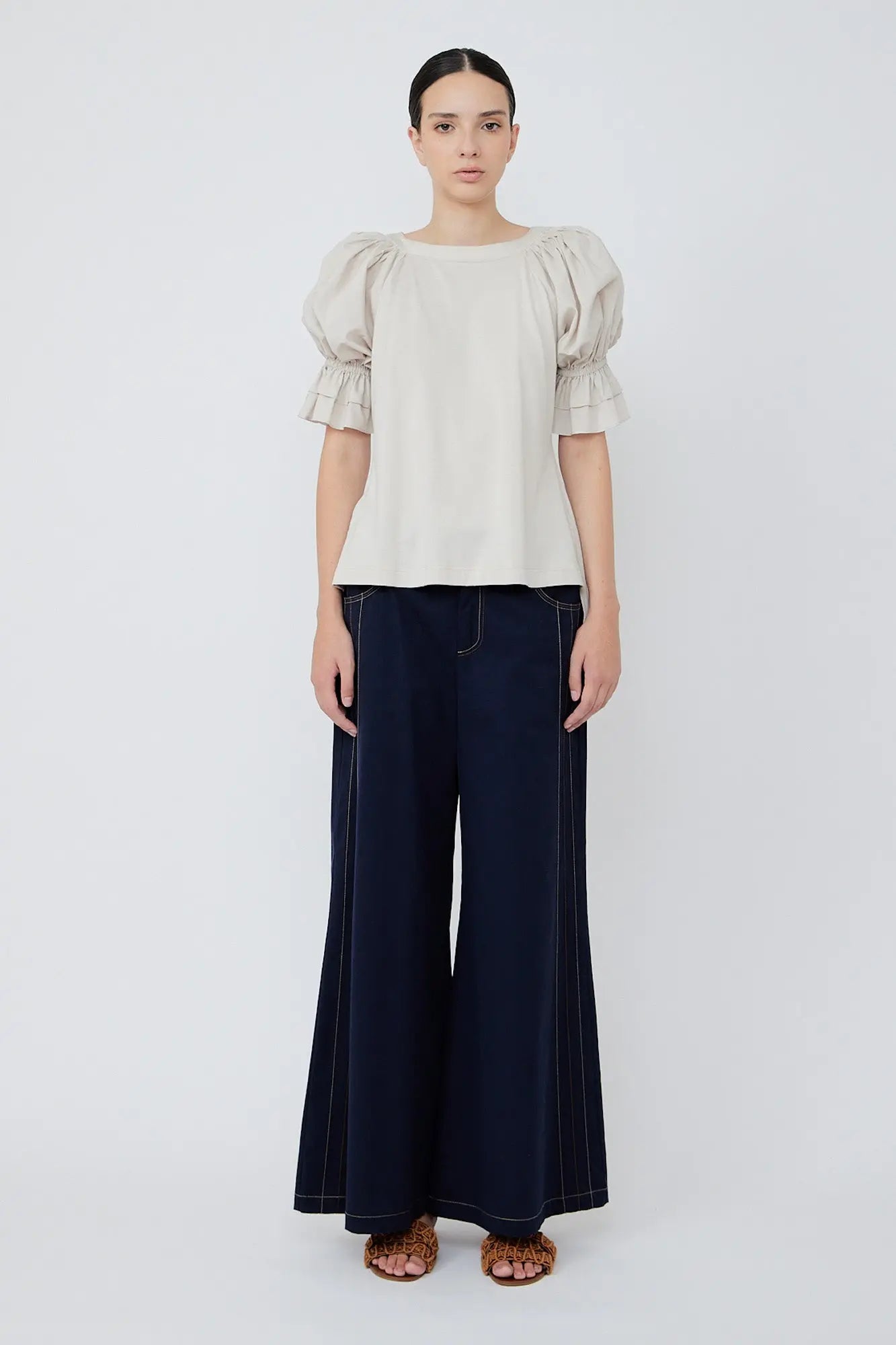 Nery Cap Sleeve Top