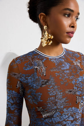 Maxi Dress - Dream Safari - Brown