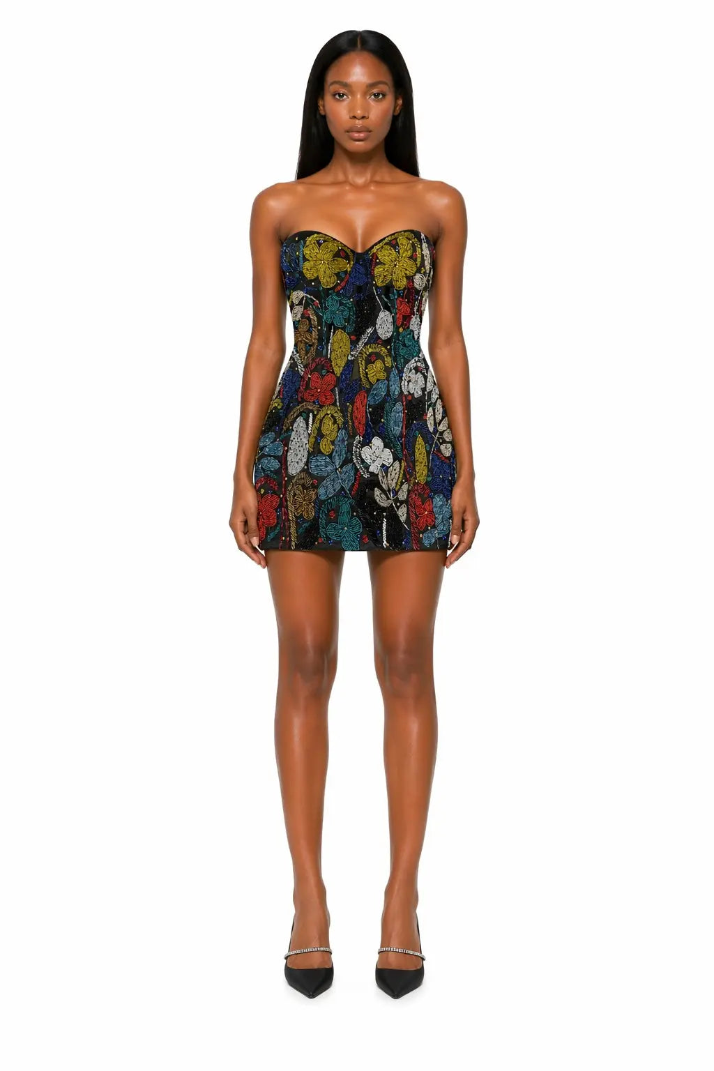 Embroidered Corset Mini Amber Dancing Collection