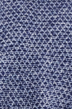 Chelsea Openwork Alpaca Poncho | Navy Melange