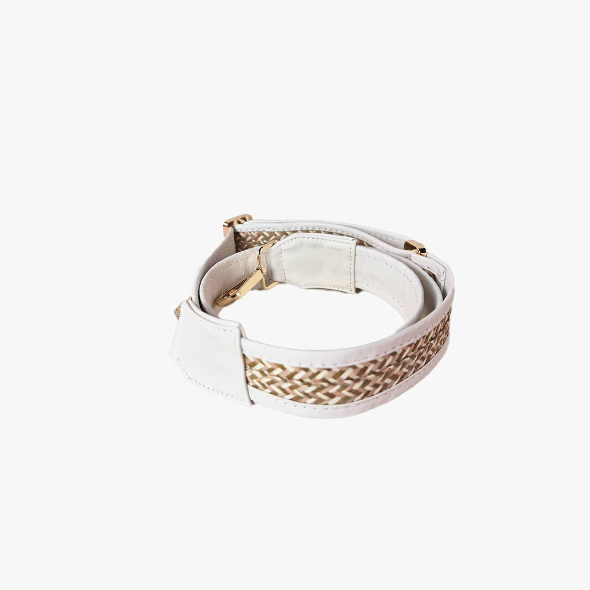 Beige Leather Carriel Bag – Handmade Crossbody & Handbag with Palm Strap Detail, Timeless Leather Purse