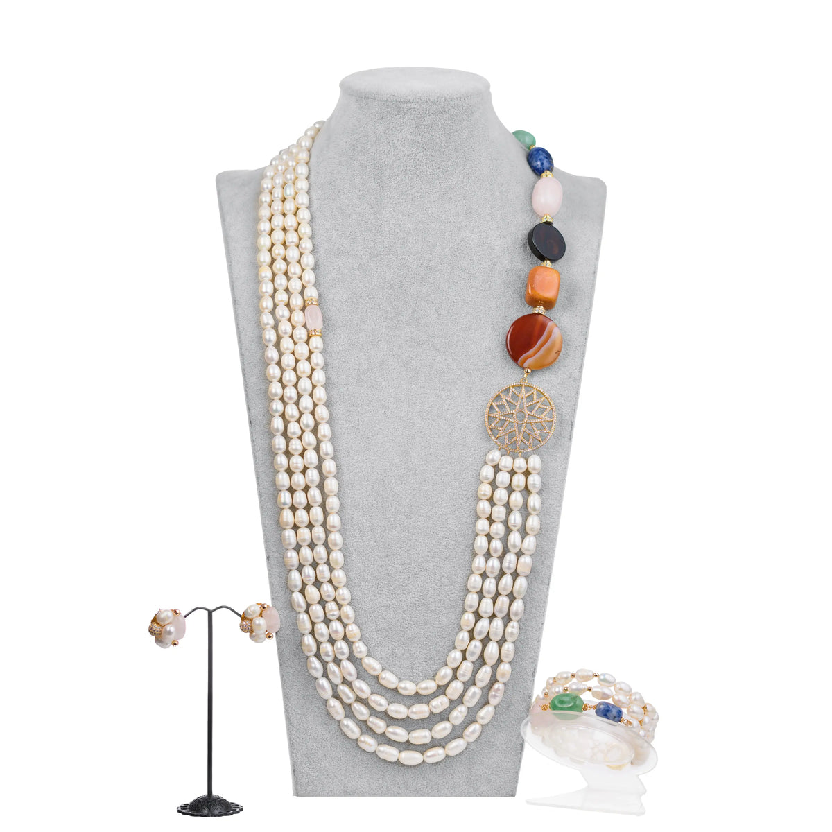 Pearl & Stone Set