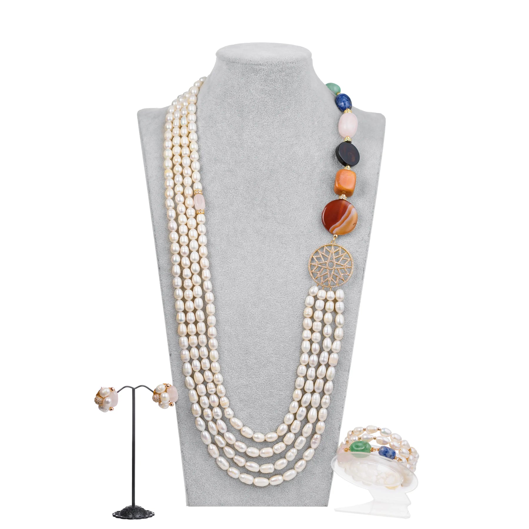 Pearl & Stone Set
