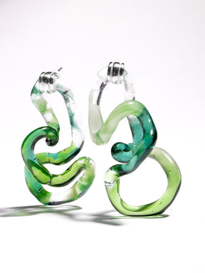 Interconexión L Earrings