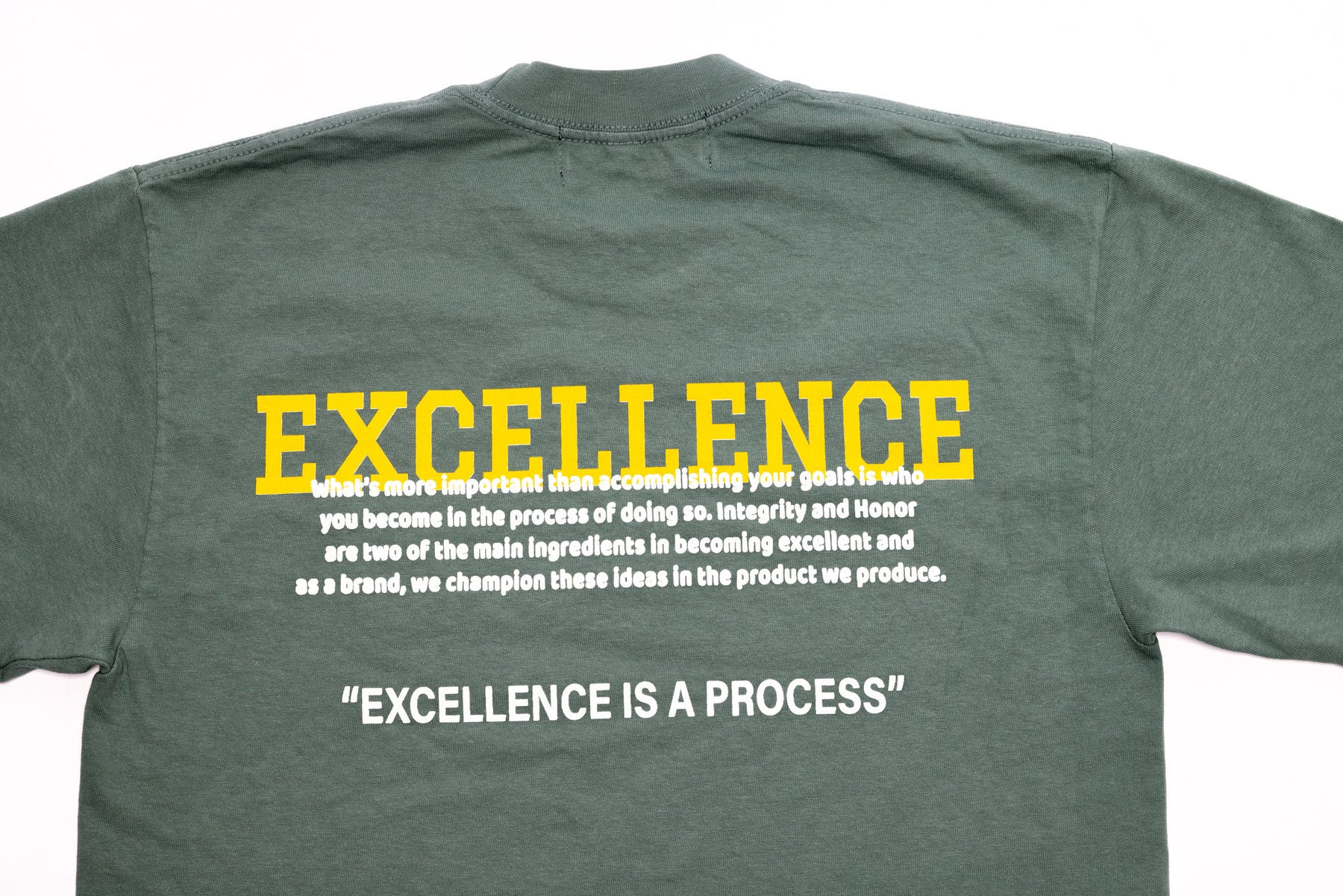 Honor Roll Excellence Tee - Moss