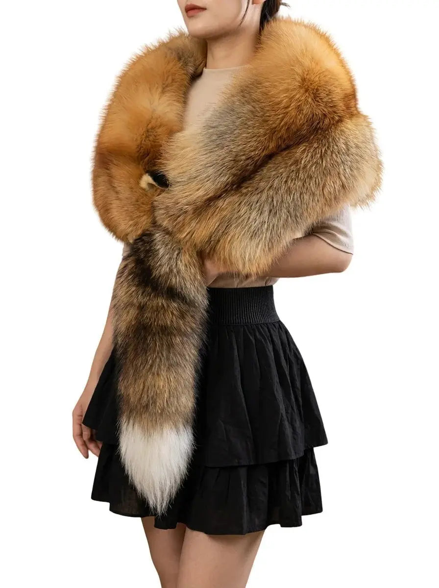 Luxury Genuine Fur Stole